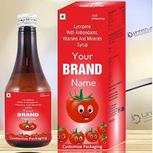 Lycopene With Antioxidants, Vitamins And Minerals Syrup