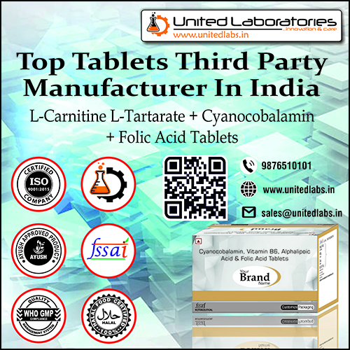 L-Carnitine L-Tartarate + Cyanocobalamin+ Folic Acid