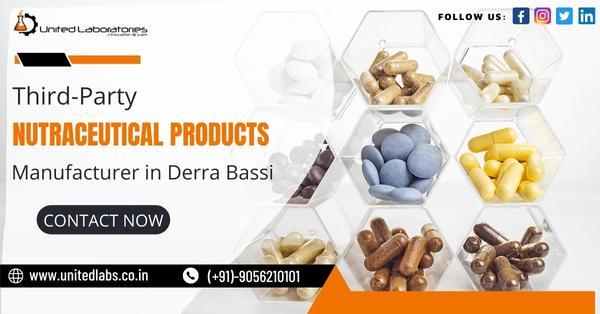 Third-Party nutraceutical products Manufacturer in Derra Bassi