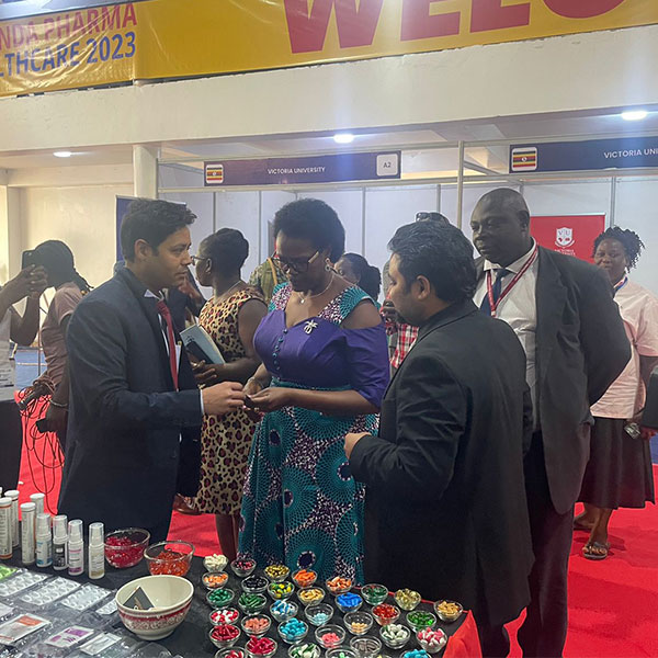 With Minister of State for Primary Health, Uganda