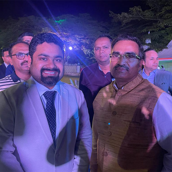 With High Commission of India to Uganda.