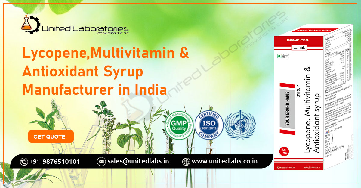 Multivitamin and Antioxidant Syrup Manufacturers in India | United Laboratories