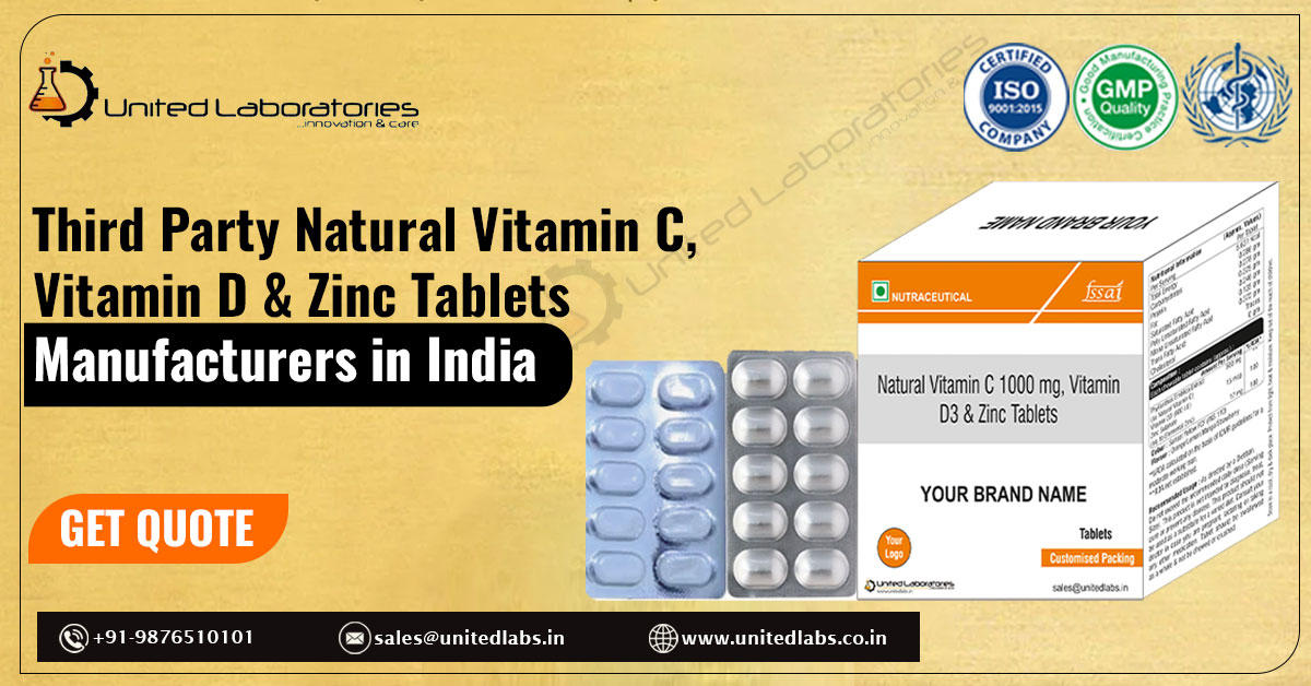Natural Vitamin C Tablet Manufacturers in India | United Laboratories