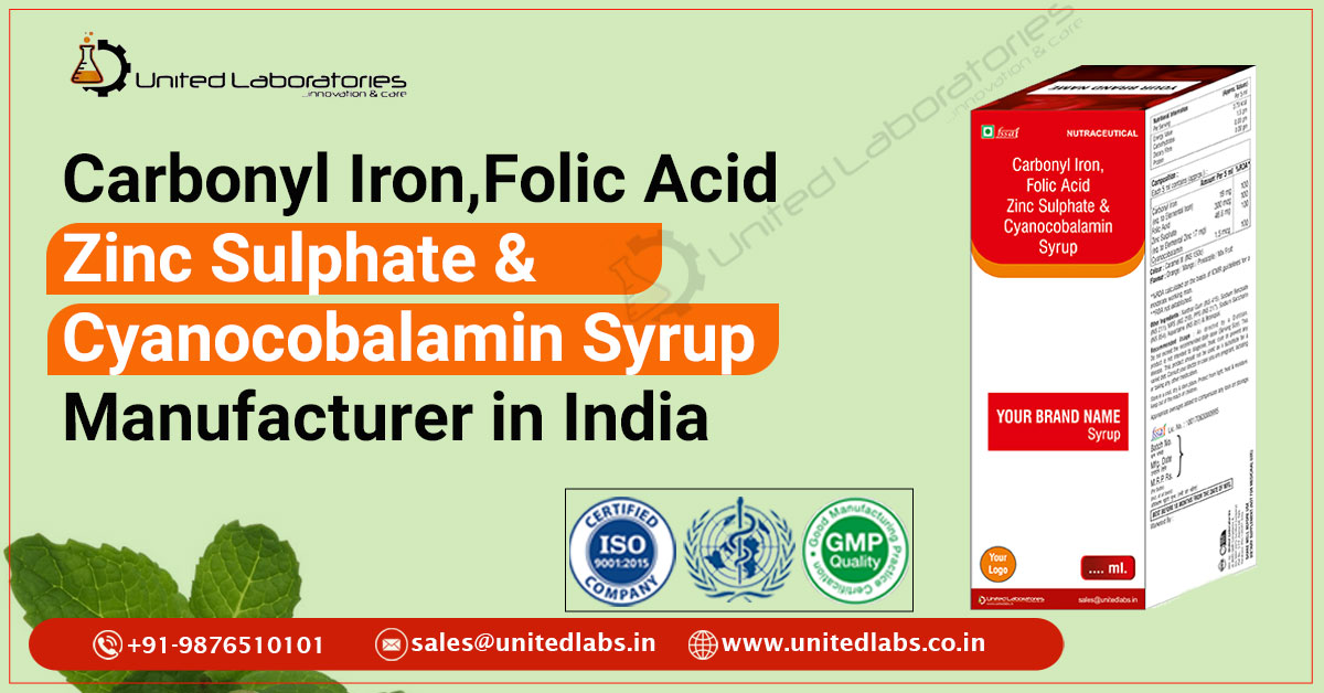 Carbonyl Iron Syrup Manufacturing Company | United Laboratories