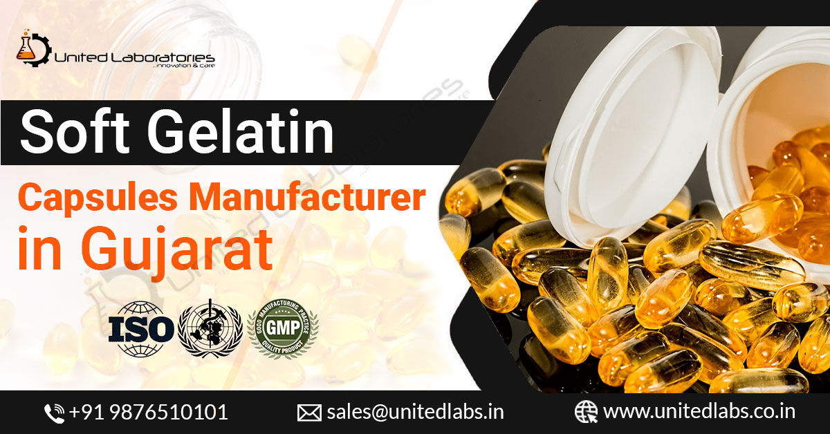 Soft Gelatin Capsules Manufacturing Company in Gujarat